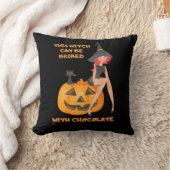 「この魔女は賄賂を受け取る事がおもしろい...」 クッション (ブランケット)