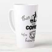 この魔女ラテマグ カフェラテマグ (左アングル)