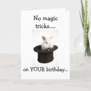 この魔法の願いから誕生日のトリックはない！ カード