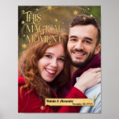 この魔法パーソナライズされたの瞬間8.5"x11"写真 ポスター (正面)