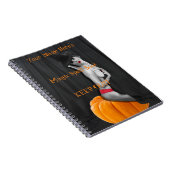 この魔法綴りの本のノートジャーナルをカスタマイズ ノートブック (右側)