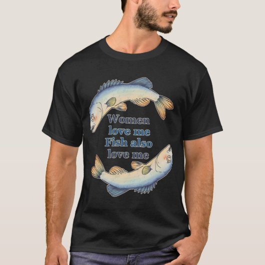 この魚には家族がいたのです Tシャツ (正面)