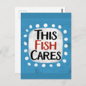 この魚の気に葉書 ポストカード (正面/裏面)