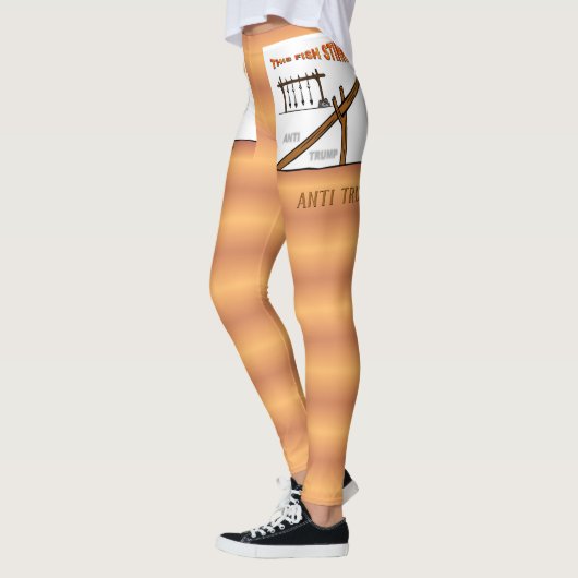 この魚は臭い！/アンチ切り捨て レギンス (左)