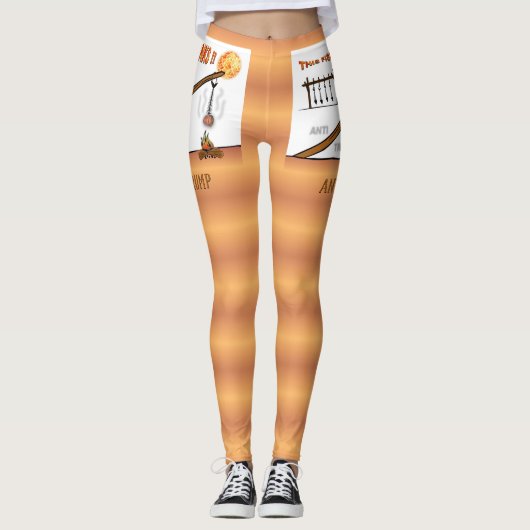 この魚は臭い！/アンチ切り捨て レギンス (正面)