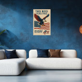 この鳥は四日に自由に飛ぶ ポスター