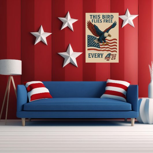 この鳥は四日に自由に飛ぶ ポスター