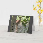 この鹿は「あなた」に対する「ビジネス」ハッピーバースデーを意味する カード (黄色い花)