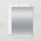 この黒と白のタキシード貴族 サンキューカード (裏面)