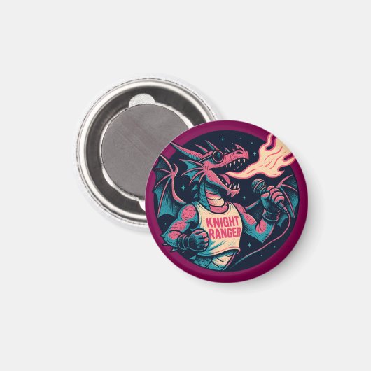 この龍が火を放つ マグネット (正面/裏面)