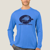 この1人のメンズサッカー長袖ティー トライブレンドＴシャツ (正面)