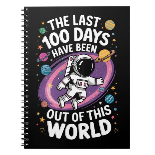 この100日間は宇宙級だった ノートブック (正面)