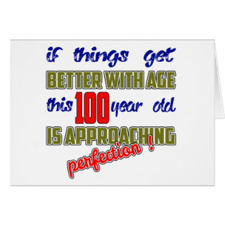 この100歳は完全さに近づいています!