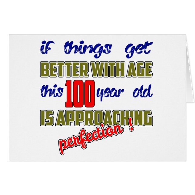 この100歳は完全さに近づいています! (正面横)