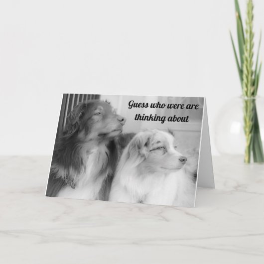 この2つの美しい***は、「あなた!」に「ハッピーバースデー」と言ってください。 カード (正面)