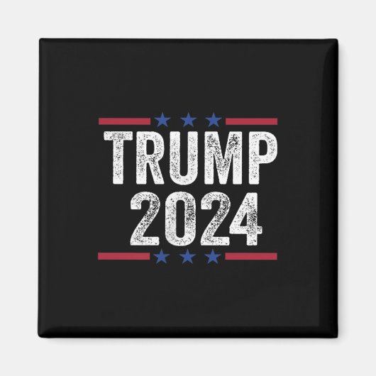 この2辺をトランプで逮捕する マグネット (正面)