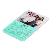 この2017ミニ冷蔵庫カレンダーをパーソナライズ マグネット (左側)