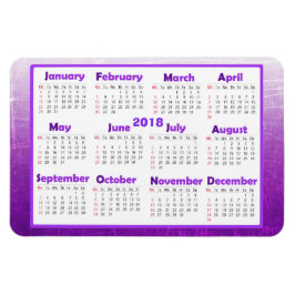 この2018ミニ冷蔵庫カレンダーをパーソナライズ マグネット