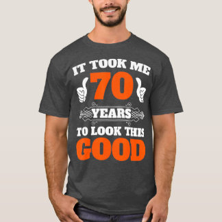この70歳を見るのに70年かかった Tシャツ
