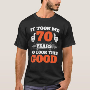 この70歳を見るのに70年かかった Tシャツ