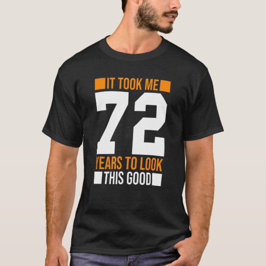 この72歳の誕生日を見るのに72年かかった Tシャツ (正面)