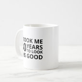 この80番目の贈り物を見るのに80年かかった コーヒーマグカップ (正面左)