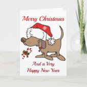 この**ス**スは今まで最高のもクリスマスだ シーズンカード (正面)