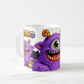 この「ゾグォ」 は ミスチーフ・モンスターズ・シリーズの一部 コーヒーマグカップ (正面左)