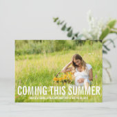 この(季節) |の妊娠の発表を来ること 案内状 (スタンド正面)