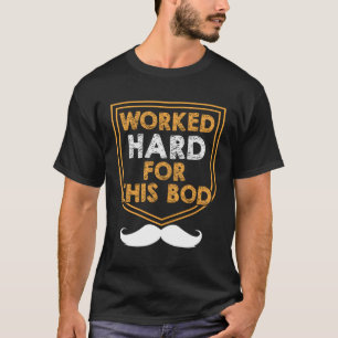 このBodパパライフスタイルのダディ習慣のための働いた懸命 Tシャツ