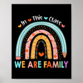 このClでは私たちは家族の学生新学期 ポスター (正面)