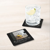 このCOASTER不動産デザインにロゴを実在追加 スクエアペーパーコースター (インサイチュ)