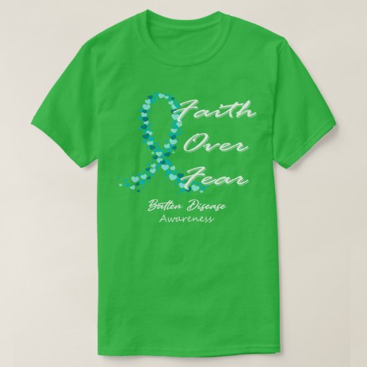 このFに対する認識度の恐怖に対する信念を打ち砕く Tシャツ (デザイン正面)
