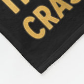 このGgyが市場をクラッシュ 面白い名言 フリースブランケット (角)