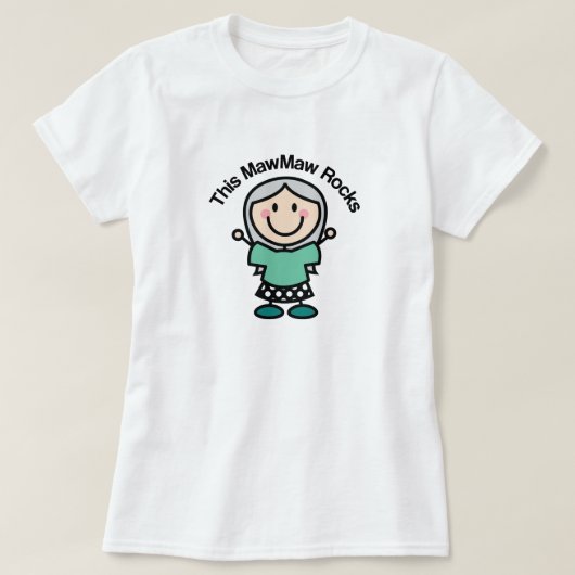 このMawmawはギフトのアイディアを揺すります Tシャツ (デザイン正面)