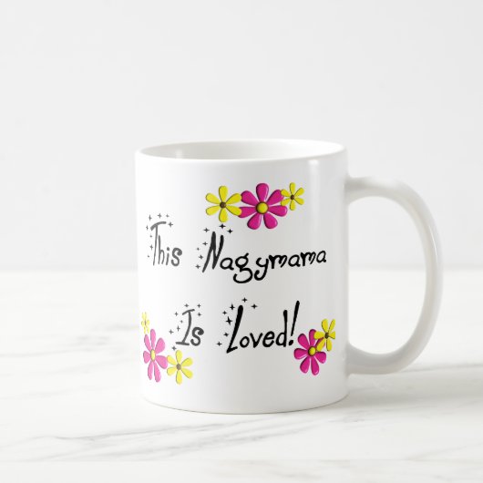 このNagymama (ハンガリーの祖母)は愛されます コーヒーマグカップ (右)