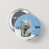 このPaPaベアーロックス父の日 缶バッジ (正面&裏面)