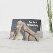 このPelicansの四重奏誕生日カードをパーソナライズ カード (正面)