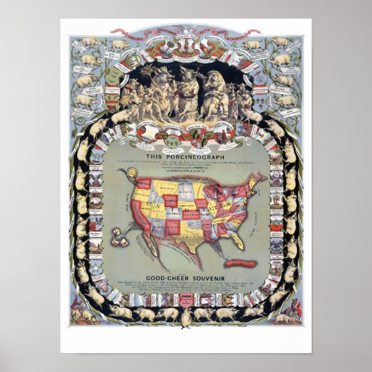 このPORCINEOGRAPH, c1876 ポスター (正面)