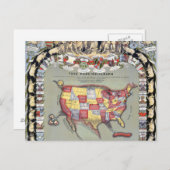 このPORCINEOGRAPH, c1876 ポストカード (正面/裏面)