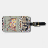 このPORCINEOGRAPH, c1876 ラゲッジタグ (正面横)