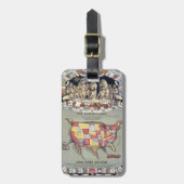 このPORCINEOGRAPH, c1876 ラゲッジタグ (正面縦)