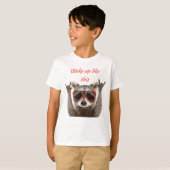 このTシャツのように目が覚めた Tシャツ (正面フル)