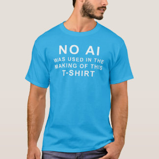 このTシャツの制作にはAIは使用していません Tシャツ