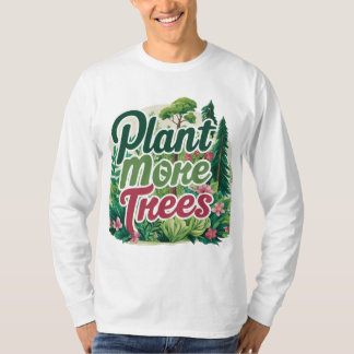 このTシャツは木を植える Tシャツ