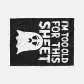 このTシャツもう無理だ フリースブランケット (正面(横))