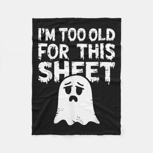 このTシャツもう無理だ フリースブランケット (正面)