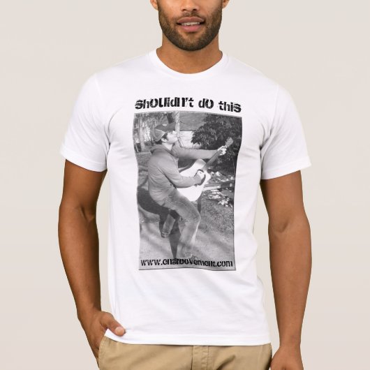 このTシャツをするべきではないです Tシャツ (正面)