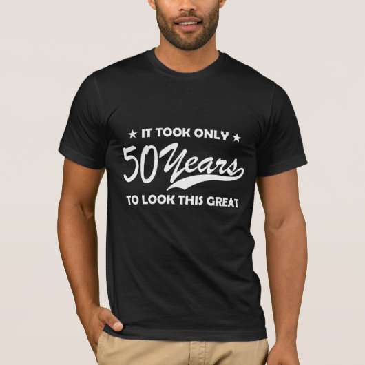 このTシャツを見るのに素晴らし50年しかかからなかった Tシャツ (正面)