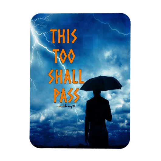 このToo Shall Pass (12ステップ回復プログラム) マグネット (縦)